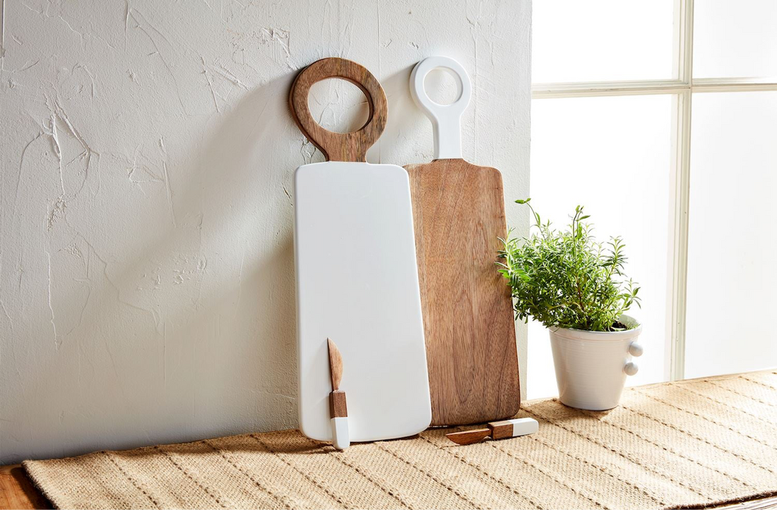 White Lacquer Board Set