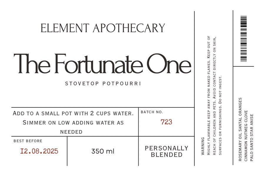 🍊 The Fortunate One<br>Stovetop Potpourri