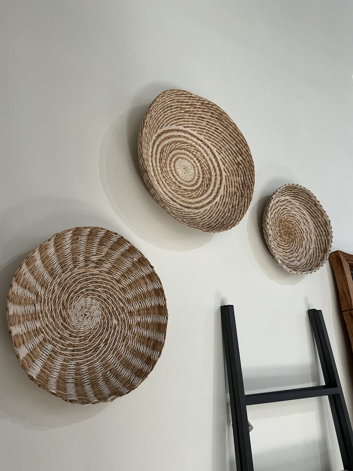 Small Neutral Wall Baskets