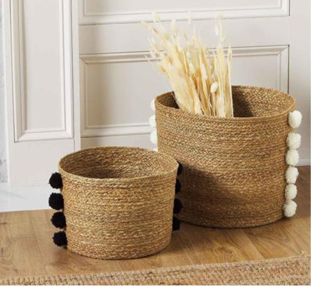 Large Pom Basket