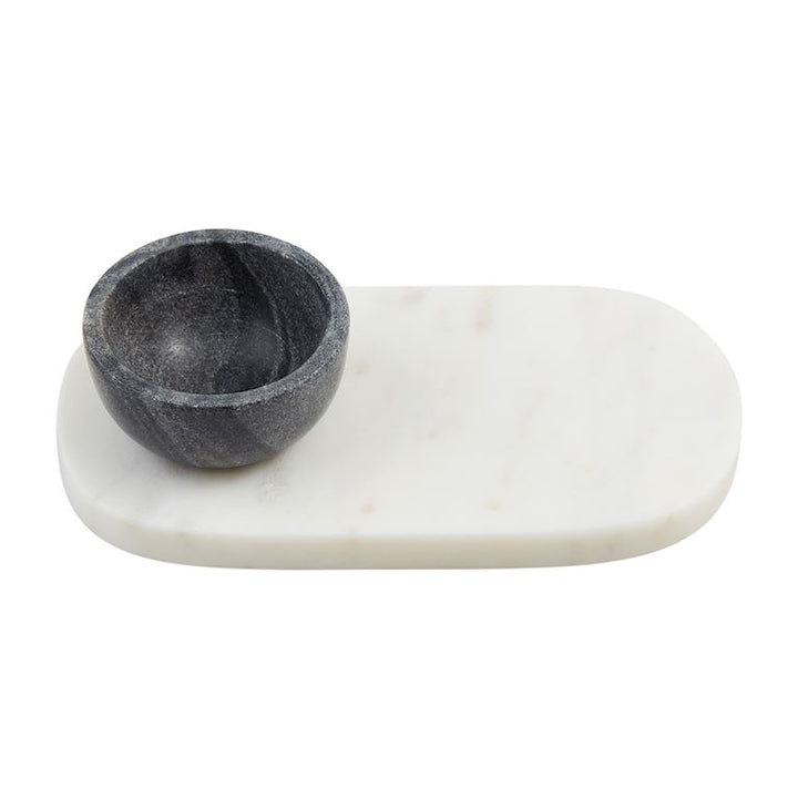 Black Marble Dip Tray
