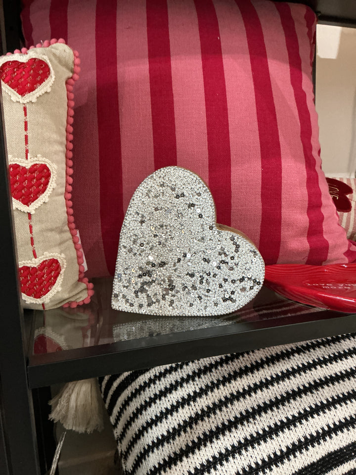 Wood Heart Shaped Decor Heart