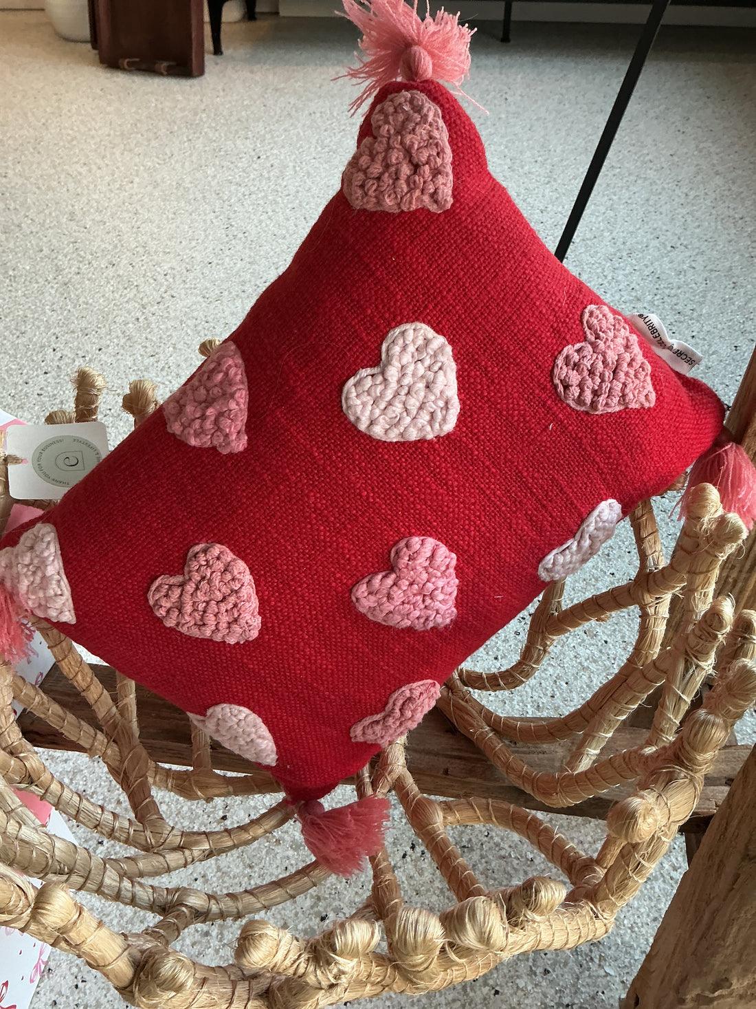 Valentine’s Toss Pillow