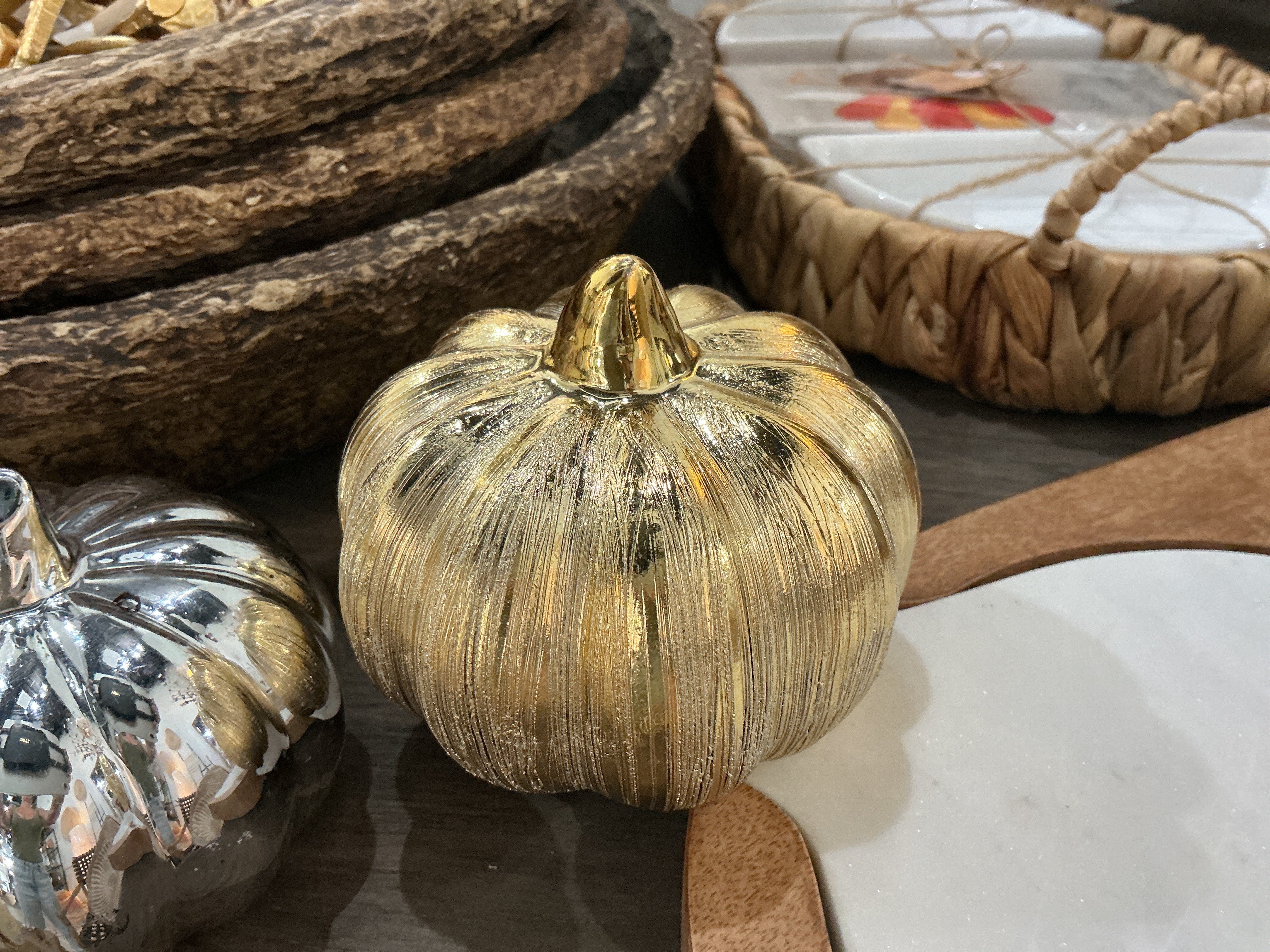 Small Gold Pumpkin