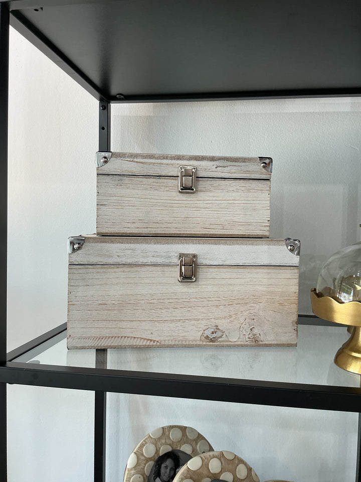 Wood Decorative Storage Box