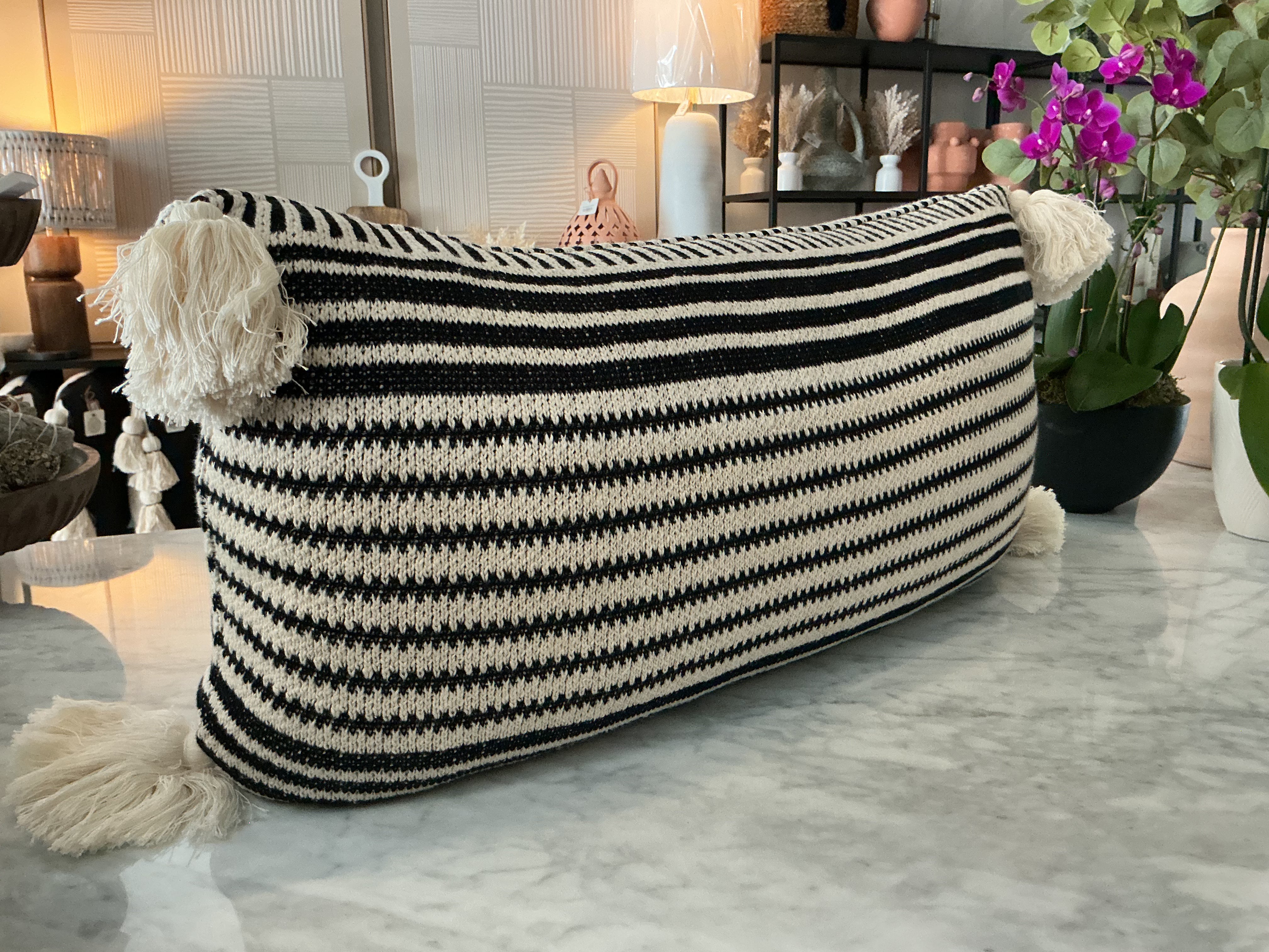 Knitted Decorative Pillow