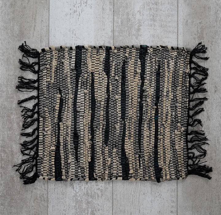 Woven Leather Square Placemat