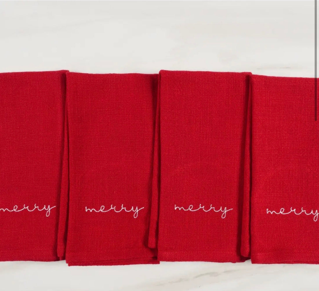 Holiday Napkins Set of 4
